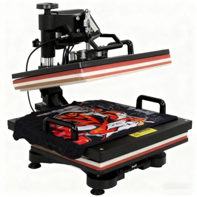 Multi Function Heat Press Machine Warranty Digital Control for T Shirt Plate Mug Cap Multicolor Sublimation Printing Transfer