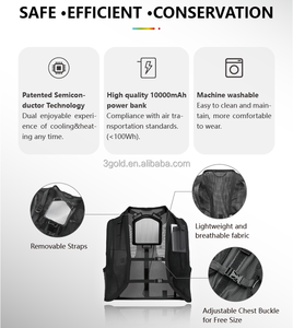 <span class=keywords><strong>Gilet</strong></span> de refroidissement et de chauffage à double contrôle de température, veste intelligente pour toutes les saisons et équipement très demandé pour les travailleurs en extérieur - Product Image 6