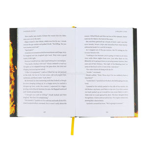 Impresión de Libros de Tapa Dura de Edición Especial Personalizada de Fábrica, Libro de Novela con Forro Dorado y Bordes Pintados - Product Image 6