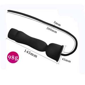 Plug Penieno Vibrante Ricaricabile a 10 Modalità, Dispositivo di Castità Maschile con Funzione di Suzione ed Estensione, Dilatatori Lunghi in Silicone per Uretra - Product Image 6