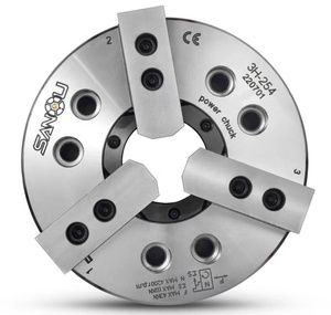 0.003mm chính xác <span class=keywords><strong>Chuck</strong></span>, Trung Quốc sanou thương hiệu <span class=keywords><strong>CNC</strong></span> <span class=keywords><strong>Lathe</strong></span> ba hàm rỗng tốc độ 6000 thủy lực điện <span class=keywords><strong>Chuck</strong></span> - Product Image 3