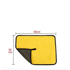 YSD Lot de 6 torchons à vaisselle haut de gamme torchons à fenêtre gris Premium Noël Non tissé Double face ensemble blanc magique voiture serviette nettoyage - Product Image 5