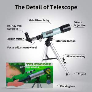 تلسكوب فلكي عالي الدقة بتكبير 90 مرة وقطر 36050 ملم، مناسب للأطفال والكبار للاستخدام الخارجي - Product Image 3