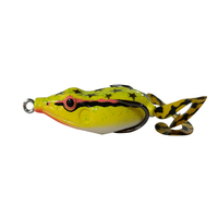 Leurre de pêche LUTAC Factory Frog Bait, 50mm 10g, leurre à bouche pointue avec doubles hameçons étroits, accepte la personnalisation OEM pour les articles de pêche