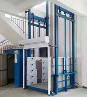 CE-Zertifizierter Hydraulischer 5000 kg Lastenaufzug Direkt vom Hersteller Schwerlast-Transportaufzug für Lager und Fabriken