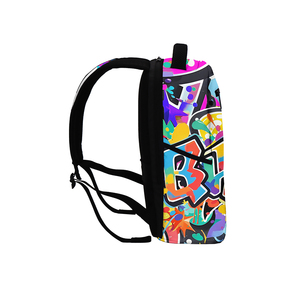 <span class=keywords><strong>Tiger</strong></span> graffiti PVC Ba lô cho trẻ em phim hoạt hình động vật in thiết kế mỏng với dây kéo đóng cửa cho đi xe đạp đi lại thể thao giản dị - Product Image 5