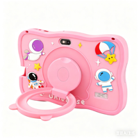 Tablet PC Anak Baru 7 Inci Android 15 Quad Core 8GB 128GB Wi-Fi Tahan Banting Tahan Air Layar Kapasitif untuk Edukasi