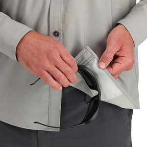 Chất lượng hàng đầu UPF50 + biểu tượng tùy chỉnh trọng lượng nhẹ Áo sơ mi đánh cá nút xuống Columbia - Product Image 5