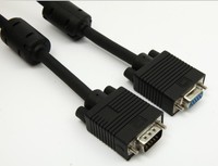 Câble de modem série RS232 DB9M vers DB9F de haute qualité avec connecteurs nickelés et gaine en PVC pour utilisation informatique