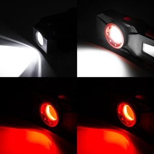 Lampe de travail LED COB rechargeable avec crochet magnétique, lampe torche pliable, lampe d'inspection portable pour la réparation automobile, le garage - Product Image 4