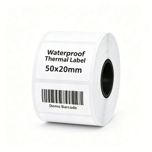 Étiquette autocollante transparente en vinyle pour bouteille en verre, avec logo de marque personnalisé, estampage à chaud doré, imperméable - Product Image 4
