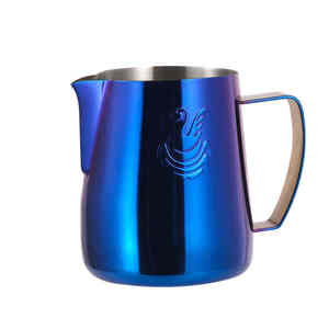 Colourful Jibbi <span class=keywords><strong>Milk</strong></span> Latte Art Jug, wadah kopi Espresso, kaleng susu Creamer, panci Stainless Steel - Product Image 4