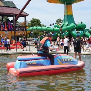 Haute qualité gonflable Mini Jet Ski eau flottant électrique Jet Ski gonflable fête bateau Jetski avec <span class=keywords><strong>moteur</strong></span> <span class=keywords><strong>moteur</strong></span> location d'événement - Product Image 1