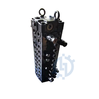 Nouvelle vanne de commande principale PC35 pour mini-excavatrice, vanne de commande hydraulique PC30 pour excavatrice