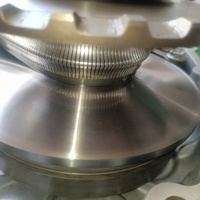 Ensemble de poulie de variateur CVT RE0F10A JF011E avec chaîne et boîtier, ensemble de cylindre de pression CVT d'occasion