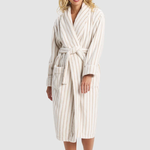 Fabricante personalizado mujeres albornoces largos al por mayor de felpa <span class=keywords><strong>bata</strong></span> de baño de invierno ropa de dormir <span class=keywords><strong>bata</strong></span> de franela térmica ropa de casa batas de <span class=keywords><strong>mujer</strong></span> - Product Image 2