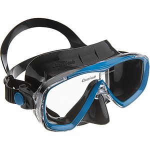 Maschera da immersione ESTRELLA linea di prodotti trasparente/blu - Product Image 1