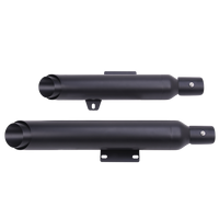 Silencieux d'échappement chromé à enfiler en gros pour Honda Fury VT1300CX Sabre Stateline Interstate 1300 2010-2025