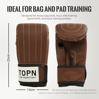 Gants de protection des doigts pour adultes, pour le sparring et le combat, avec ouverture pour le pouce, et gants pour enfants pour frapper les sacs de sable