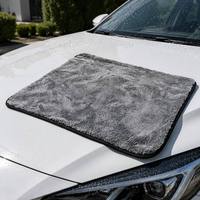 90*60cm 1200GSM Super Absorbent Microfiber Twisted-Loop Car Drying Towel,Quick-Drying Car Detailing Cloth & Woven Cleaning Rag