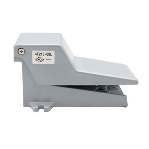 Vanne à pédale pneumatique verrouillable SXQD 4F210-08L cinq voies deux positions pour usage industriel - Product Image 3