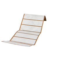 Étiquette de véhicule RFID 860 ~ 960MHZ étiquette et étiquettes durables en matériau PET anti-métal pour la numérisation à longue portée