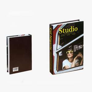 Cajas falsas de diseñador de interiores, libros decorativos de moda antigua para productos de decoración del hogar - Product Image 6