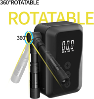 4000mAh USB-C Mini Electric Bicycle air Pump 150PSI Portable Wireless Tire Inflator with Auto-Stop, Presta & Schrader Valve