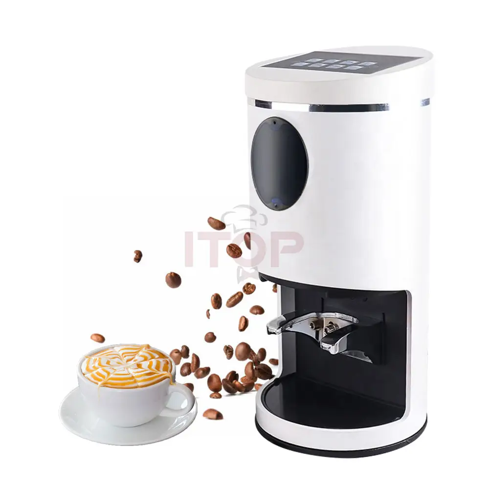Bean Press Coffee Tamper New Design Premium Kaffeestampfer Electric Coffee Tamper Espresso Coffee Powder Tamping Machine