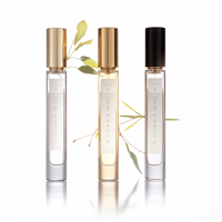 Flacon de parfum miniature en verre portable écologique pour cosmétiques, 10 ml