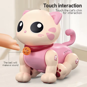 Interactivo Clap Voice Touch Control Dancing RC Stunt Cat Educativo Robótico Kitty Juguetes para niños y niñas - Product Image 2