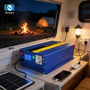 Invertisseur à onde sinusoïdale pure monophasé intelligent 3000W fabriqué en Chine pour la maison, l'automobile et les moteurs, onduleur de voiture 12v <span class=keywords><strong>220v</strong></span> - Product Image 3