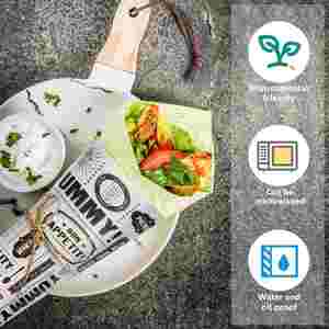 Private Customized Grease Proof Wrapping <b>Papers</b> Sheets Thickened Brown Kraft <b>for</b> Eco-Friendly Food Packaging Burger/Sandwich - Product Image 3