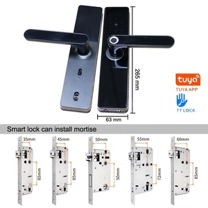 热卖智能家居TTlock图雅应用密码指纹钥匙智能锁门锁 - Product Image 4
