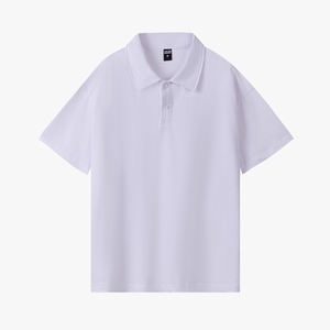 เสื้อโปโลแขนสั้นผ้าฝ้ายแท้ 260 กรัม ทรงเทรนดี้ ปกเสื้อแบบปกเชิ้ต  แฟชั่นสตรีทสไตล์  ยูนิเซ็กส์  สำหรับใส่ทำงาน - Product Image 5