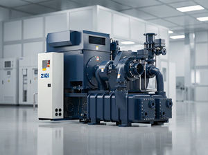 Compressor de ar centrífugo de grande fluxo | 3-40 Kgf/cm² Alta pressão sem óleo | Design industrial personalizado Longa vida útil - Product Image 6