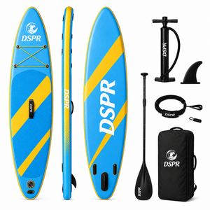 Planche de SUP gonflable ODM 320 cm durable tout usage en PVC double couche pour hommes et femmes avec configuration à trois ailerons pour les excursions sur eau calme - Product Image 6