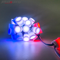 Sk6812 DC5V 20mm étanche RGB Pixel lumière LED parc d'attractions éclairage Funfair Point lumières