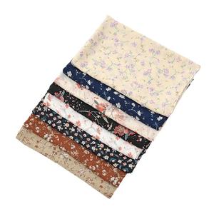 WEIWEI personalizado moda pequeño Floral 115 cuadrado ligero musulmán turbante chal verano perla gasa impreso bufanda <span class=keywords><strong>Hijab</strong></span> - Product Image 5