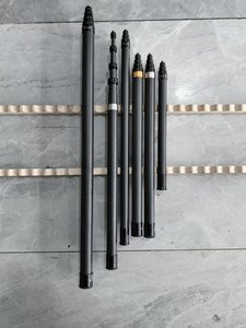 <span class=keywords><strong>Perche</strong></span> télescopique légère en fibre de carbone 3K <span class=keywords><strong>avec</strong></span> verrouillage rotatif pour extension de bras de microphone - Product Image 4