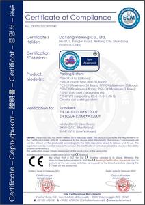 ダブルデッキスタック簡単駐車車リフト & 直接工場2ポスト駐車装置 - Product Image 5