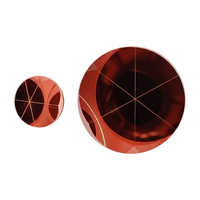 Prisme d'angle cubique de haute précision 12,7 mm/25,4 mm/38,1 mm avec revêtement en cuivre pour la topographie, mini-prisme réflecteur