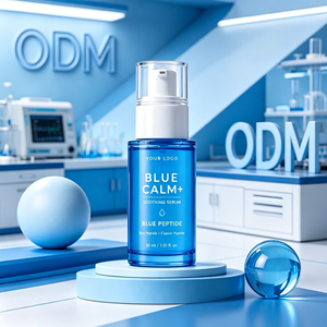 ODM บรรจุภัณฑ์แบบกำหนดเอง บลูไฮยาลูโรนิก แอซิด ไวท์เทนนิ่ง สเมียร์ สำหรับของเหลว ช่วยปรับสภาพผิวหยาบกร้านให้เรียบเนียน มองเห็นได้ชัดเจน ขั้นต่ำในการสั่งซื้อน้อย รับผลิตแบรนด์ส่วนตัว - Product Image 5