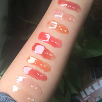 Gloss à lèvres hydratant et repulpant OEM, résistant à l'eau, avec protection solaire, paillettes cerise, huile minérale nutritive, transparent, pour maquillage de fêtes