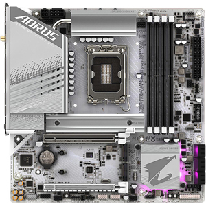 เมนบอร์ด Z790M AX ICE LGA 1700 Z790 M-ATX รองรับ DDR5, USB 3.2 Gen2X2 Type-C, Wi-Fi 6E, 2.5GbE LAN Z790M AX - Product Image 2