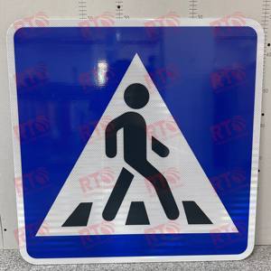 لافتات مواقف السيارات المخصصة من الدرجة الماسية، مواد عاكسة، لافتات تحذير، لافتات شوارع، لافتات عاكسة للسلامة المرورية - Product Image 5