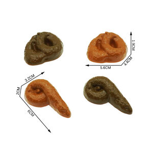 Excréments artificiels en PVC pour Halloween, jouets <span class=keywords><strong>de</strong></span> farces pratiques pour enfants - Product Image 1