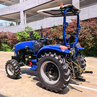 Allradantrieb Mini-Traktor Baustelle 50 PS Spezialpflug-Traktor Heim-Landwirtschaft Hydraulischer 4x4 Mini-Traktor