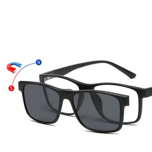 Wholesale <strong>Fashion</strong> 5-in-1 Polarized Clip on <strong>Glasses</strong> Sunglasses for Men Women-TR90/PC <strong>Fashion</strong> Magnet Driving Sun <strong>Glasses</strong> - Product Image 4