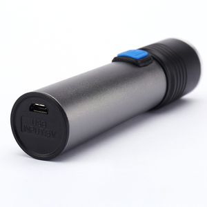 Cho qxmoving Hợp kim nhôm 395nm UV Blacklight Led zoom đèn pin không thấm nước USB sạc Công Nghiệp Phát hiện lỗ hổng - Product Image 4